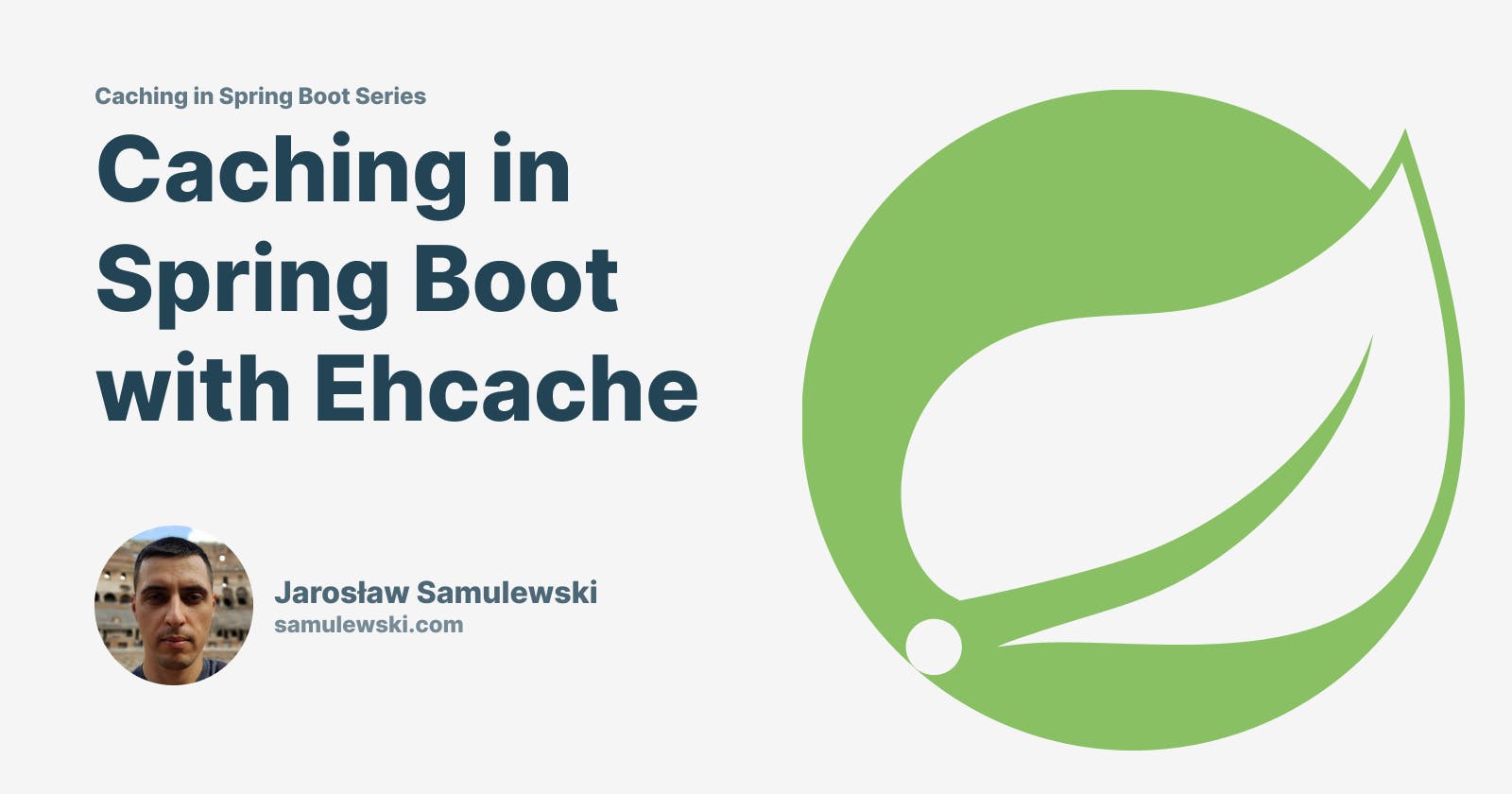 Caching in Spring Boot with Ehcache