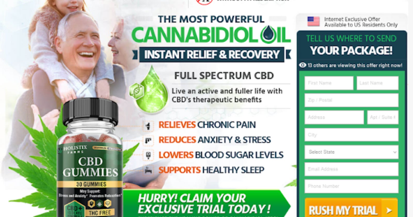 Holistix Farms CBD Gummies: Reviews (cost 2023) is Ingredients Scam? | Shocking Report Reveals Must Read Before Buying