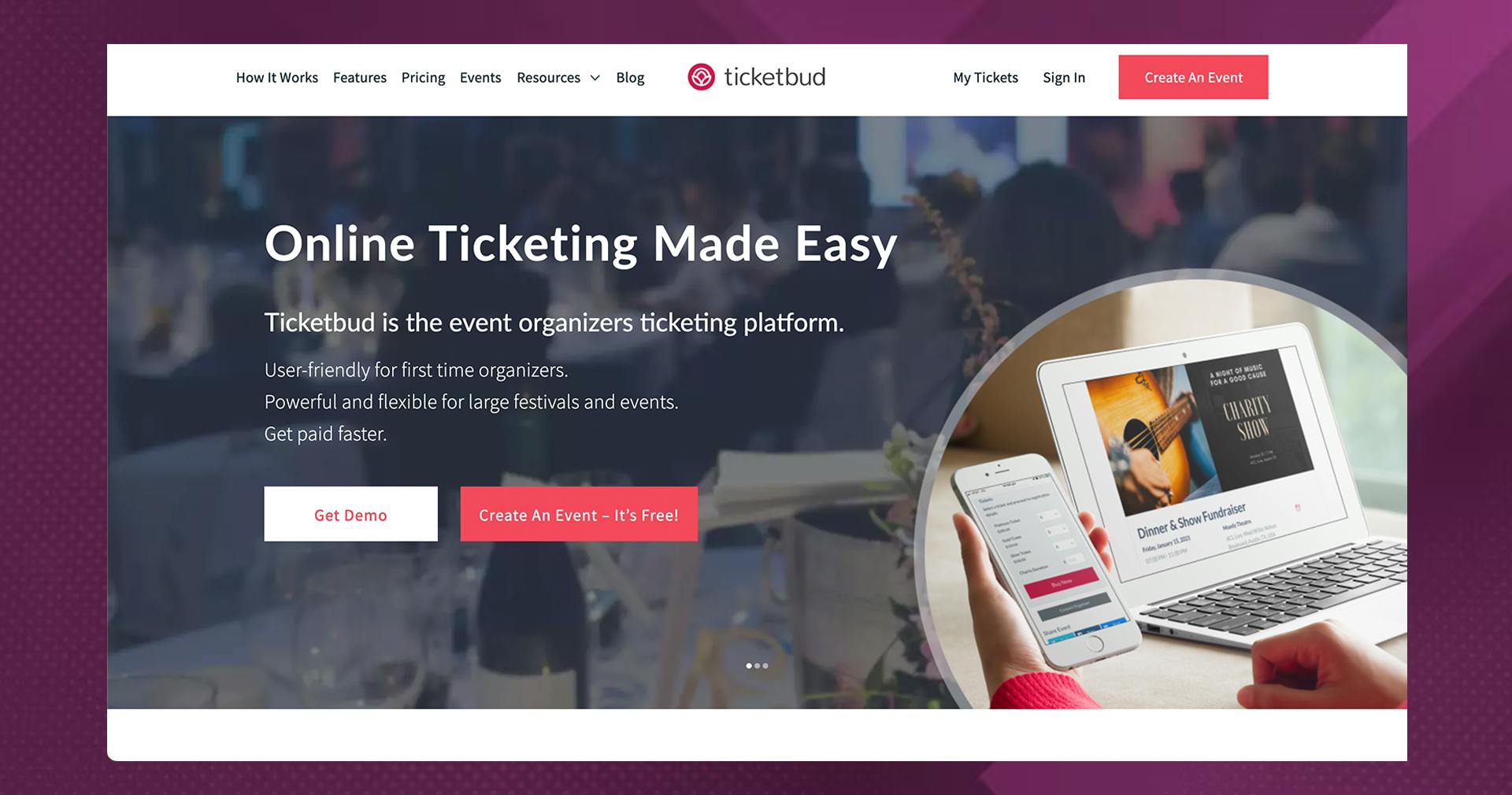 Ticketbud - Event ticketing software