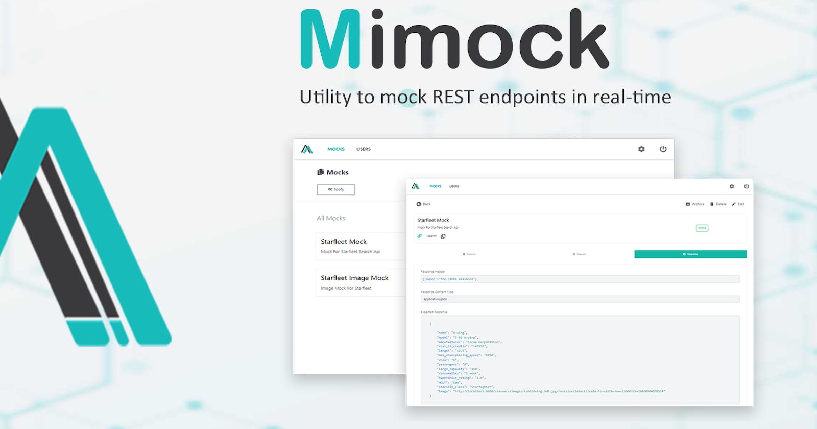 Utility to mock REST endpoints in real-time