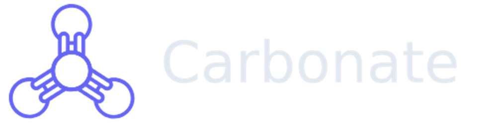 Carbonate Tutorial Blog