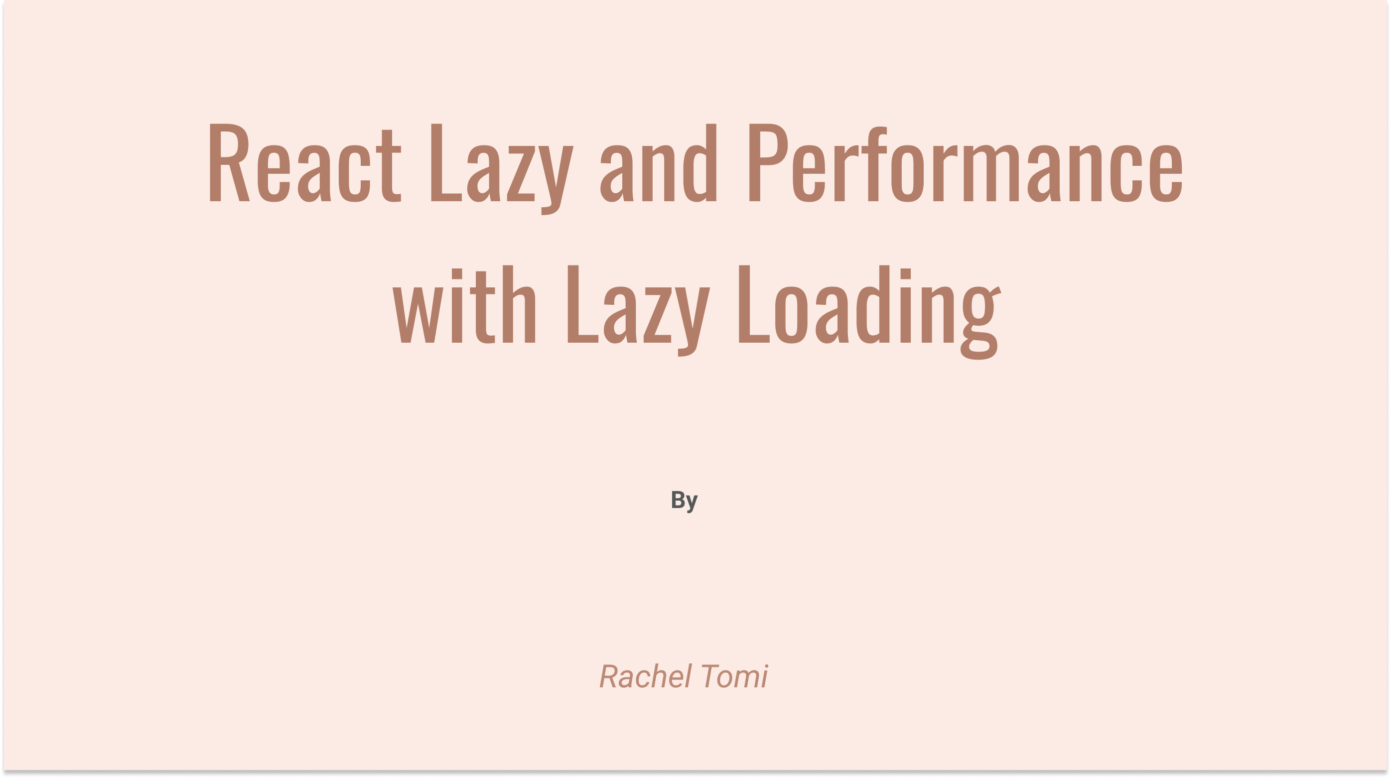 Boost Your App Performance with React Lazy and Suspense