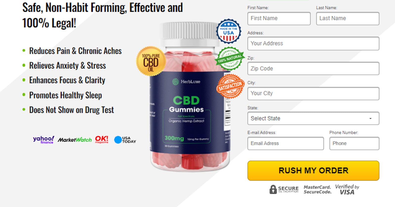 HerbLuxe CBD Gummies Best Show All Gummies Exposed Shocking Report Reveals Must Read Before Buying?