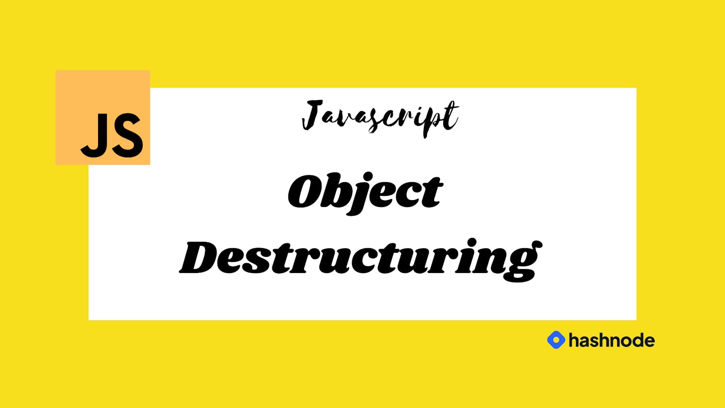 JavaScript Object Destructuring: Unraveling the Beauty of Simplicity -  const { 🎉, 🎈 } = 🎁;