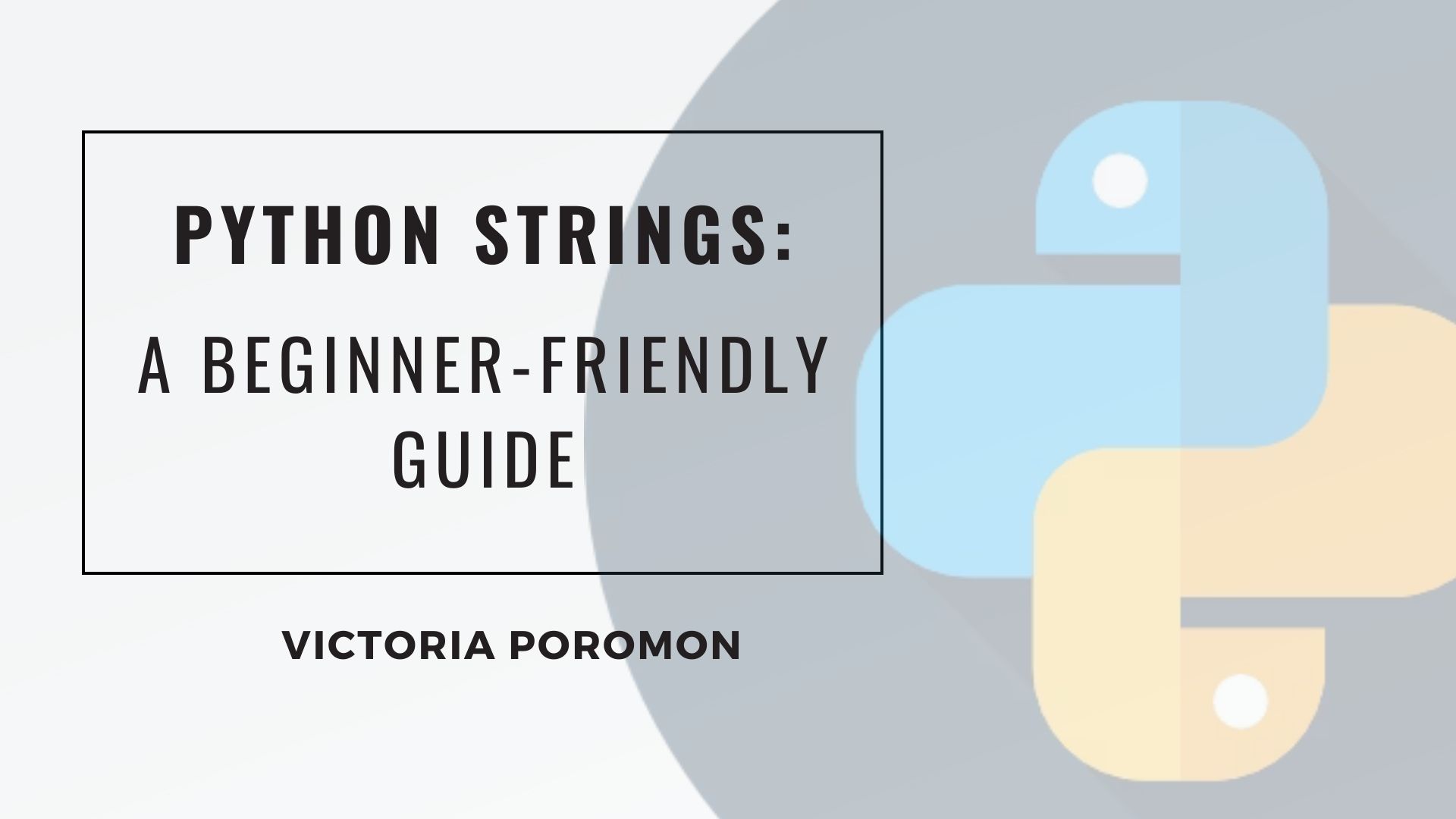 How Strings Work In Python