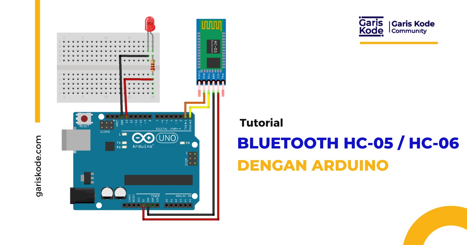 Bluetooth HC-05 / HC-06 Dengan Arduino