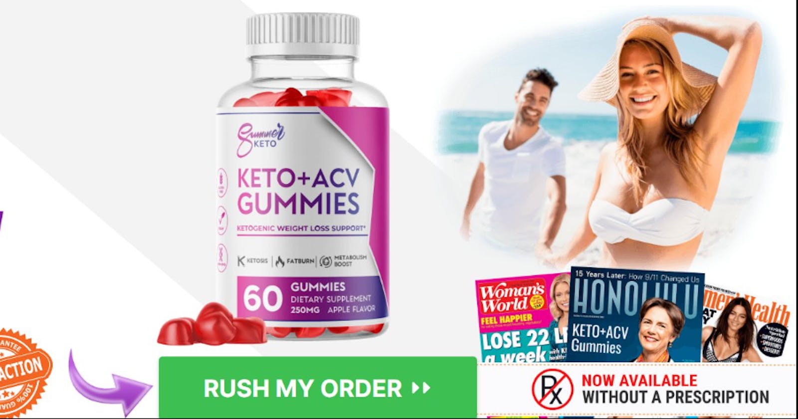 Summer Keto + ACV Gummies:- Natural Diet, Weight Loss Tips, Effective Benefits & Buy!
