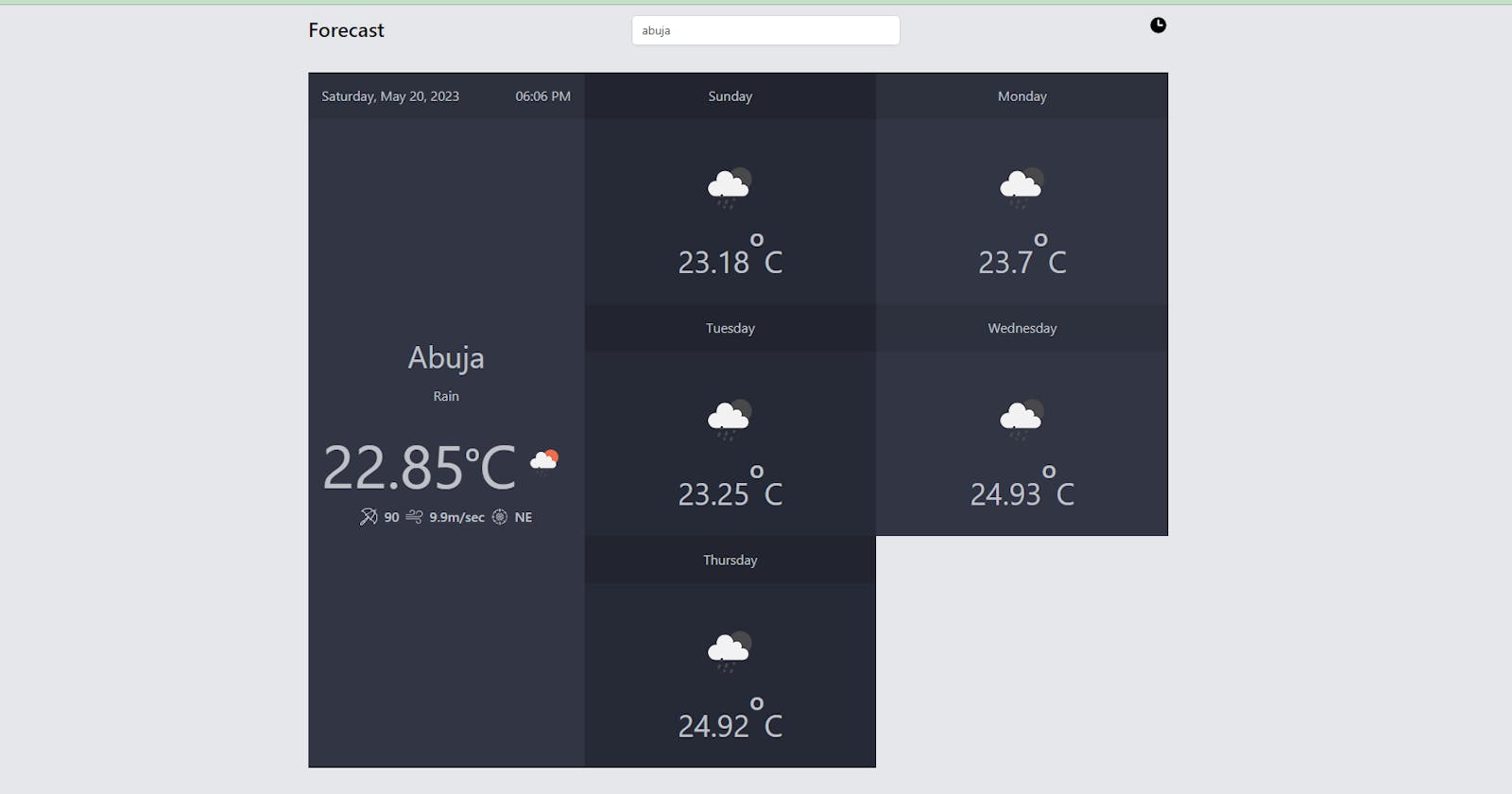 Build a Weather App with React.js, TypeScript, and Tailwind CSS