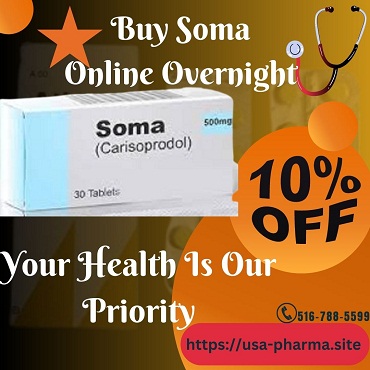 Buy Soma Online Used For Musculoskeletal Pain