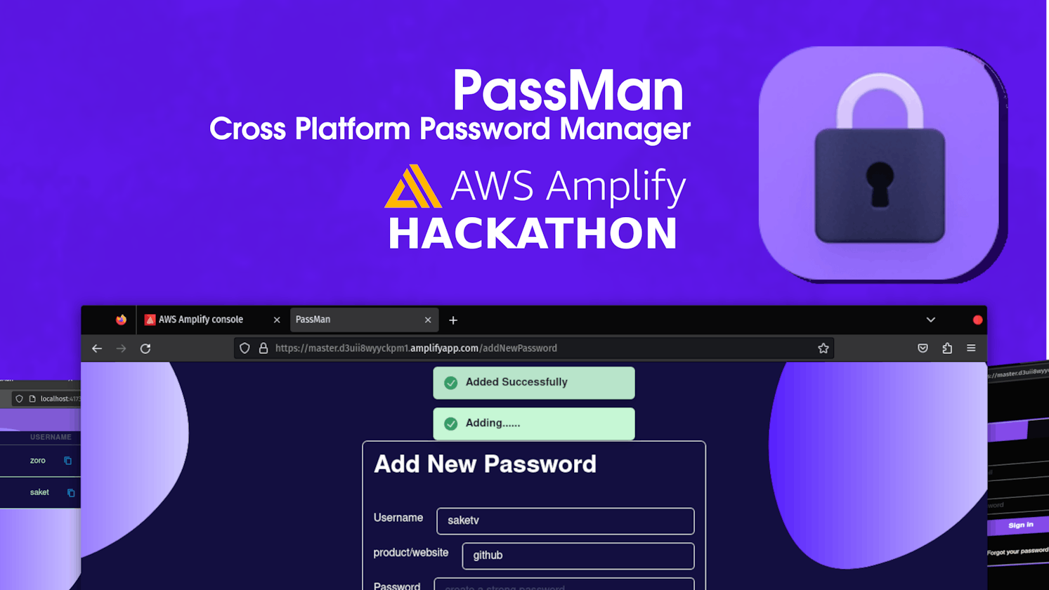 PassMan , A Cross Platfrom Password Manager App