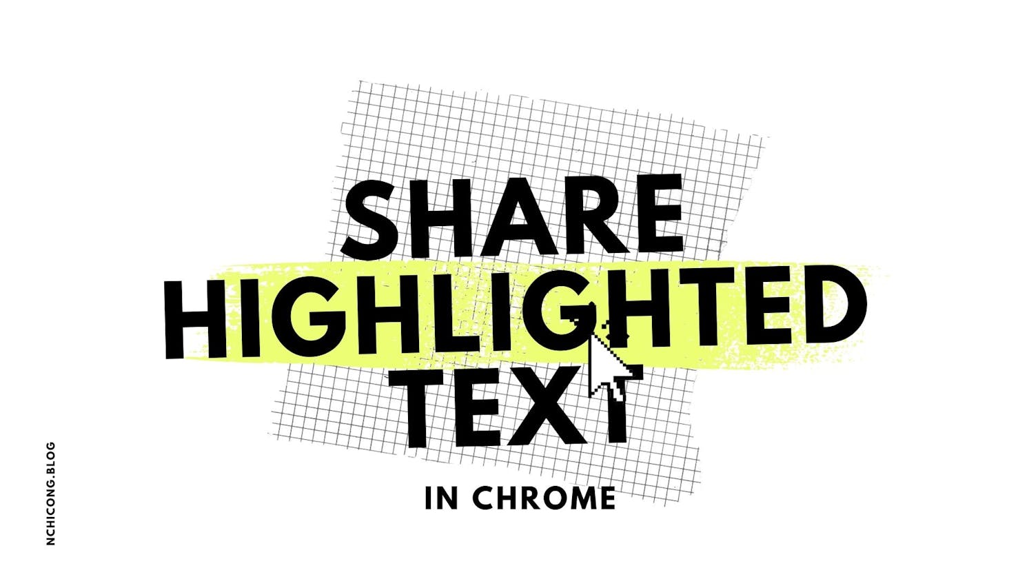 Share highlighted text in Chrome/ Chromium