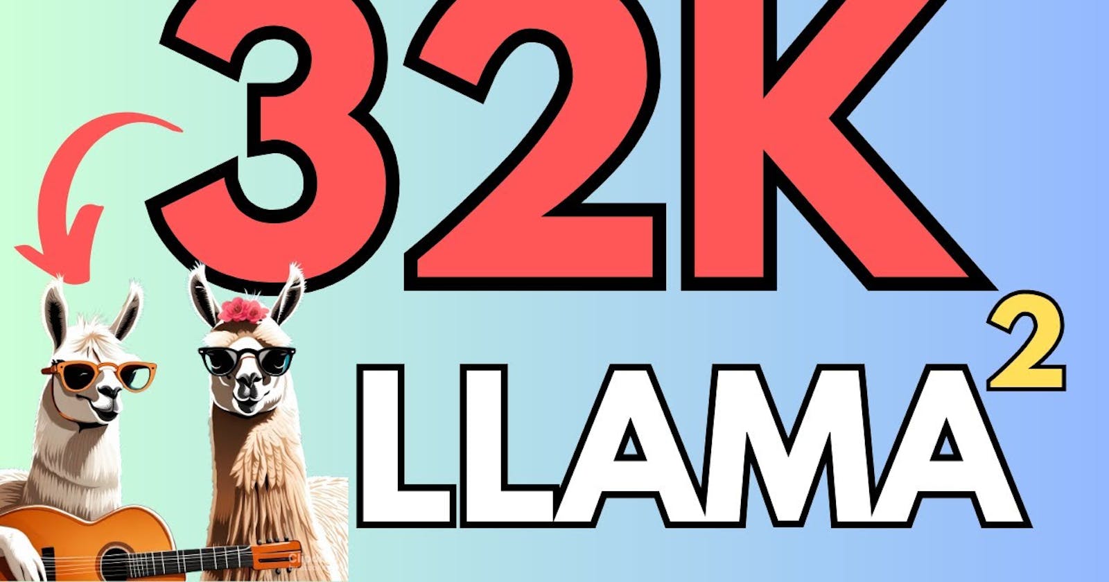 HUGE 🔥 LLaMA 2 with 32K Context Length