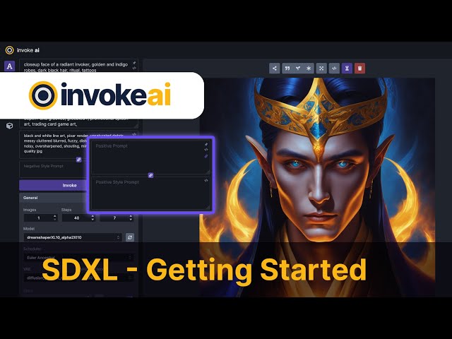 InvokeAI - SDXL Getting Started