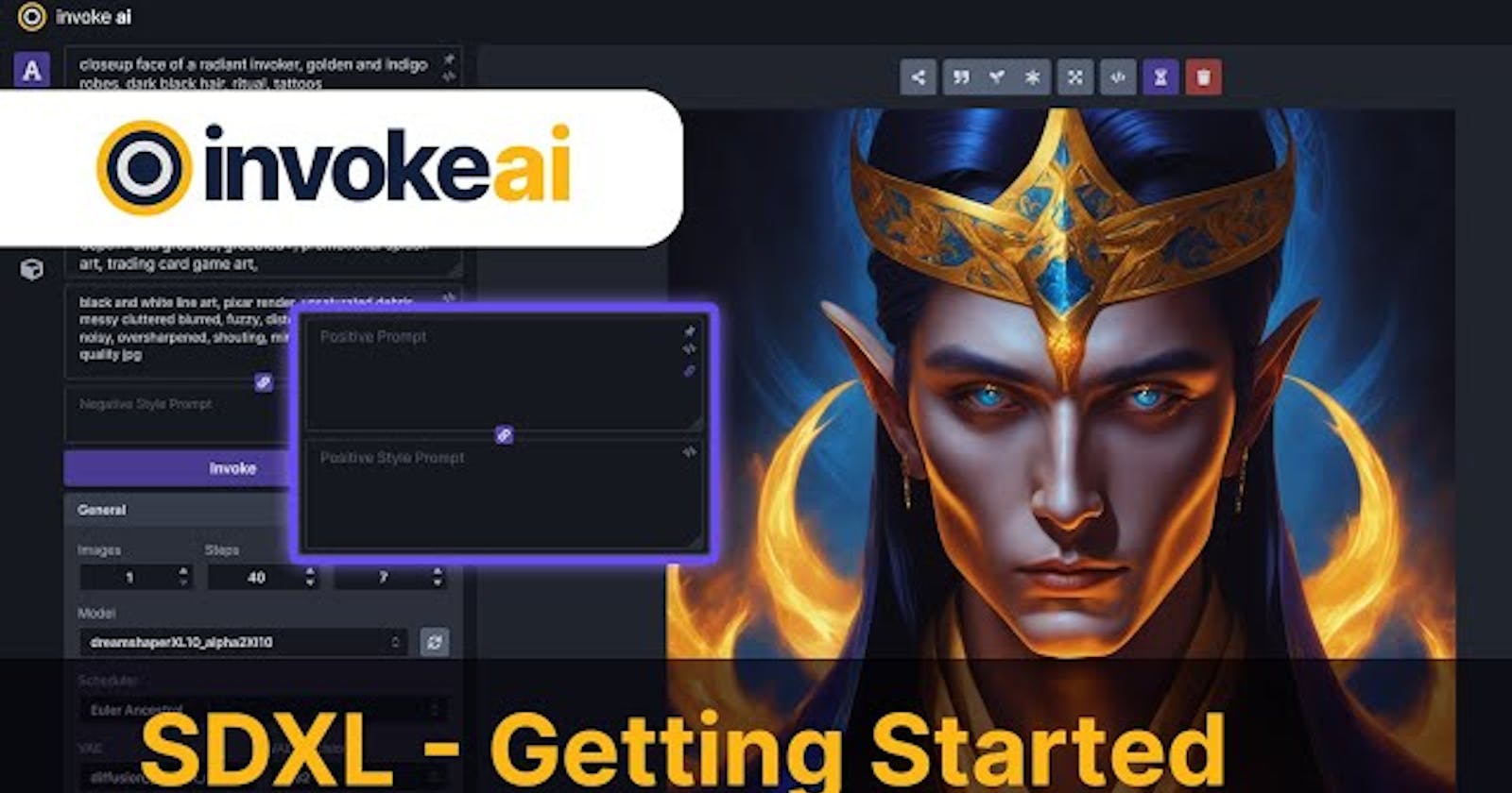InvokeAI - SDXL Getting Started