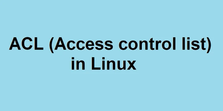 File Permissions and Access Control Lists