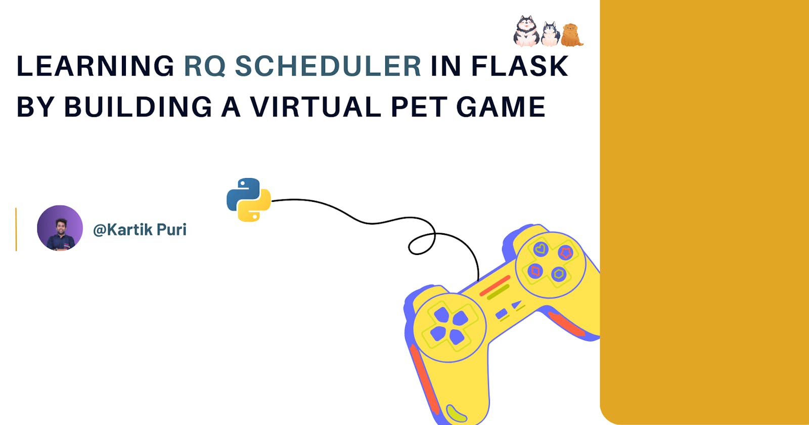 Learning RQ Scheduler in Flask by Building a Virtual Pet Game