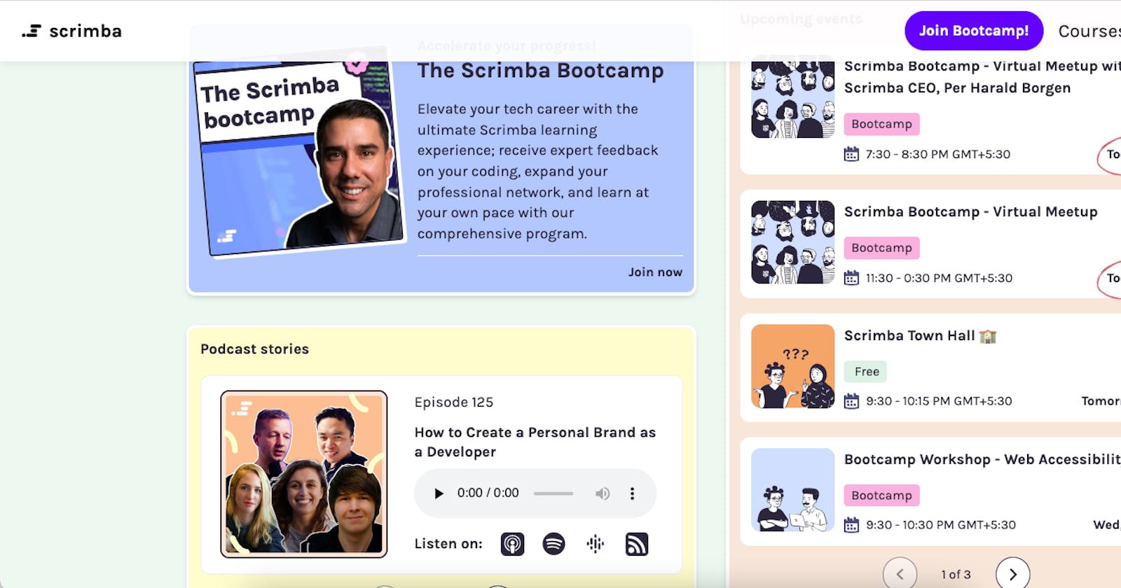 Scrimba Learning Platform: My Experience