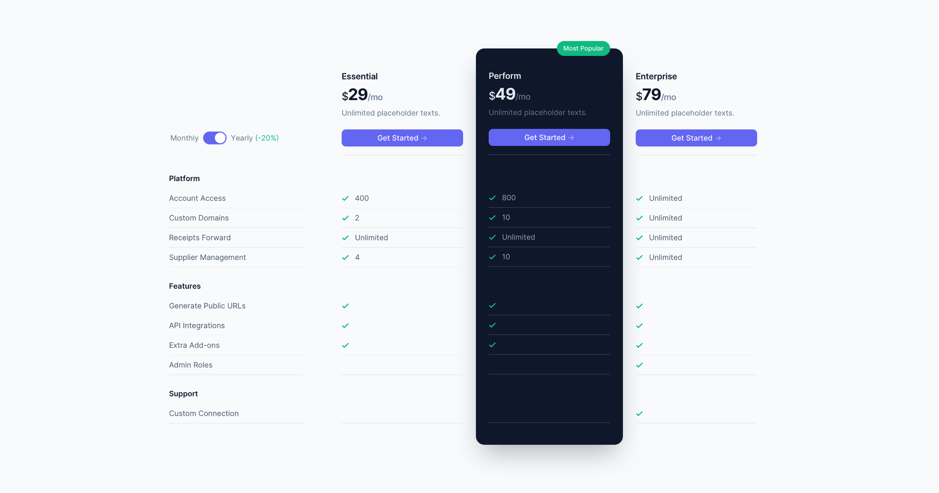 How to Create a Feature Comparison Table with Tailwind CSS