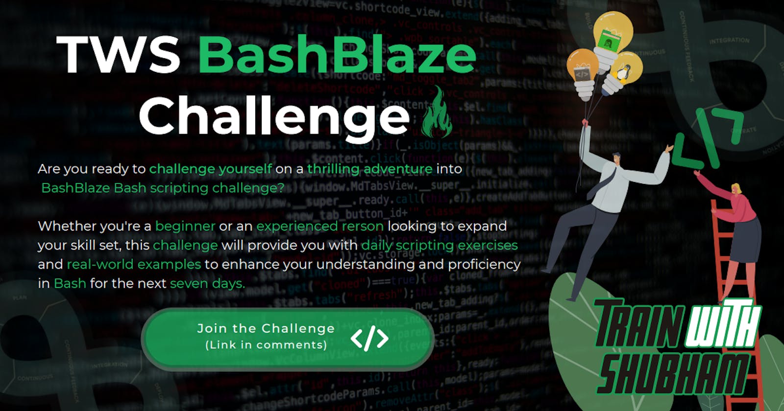 Day 1 of the Bash Scripting Challenge! 🚀 #TWSBashBlazeChallenge ✍️