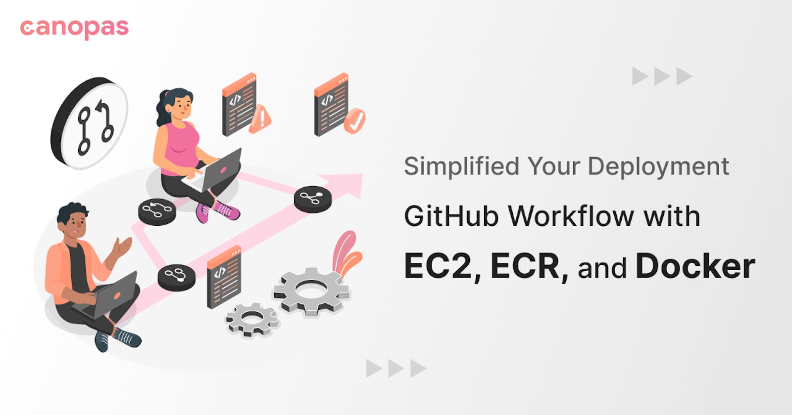 Web Deployment Simplified: GitHub Workflow with EC2, ECR, and Docker