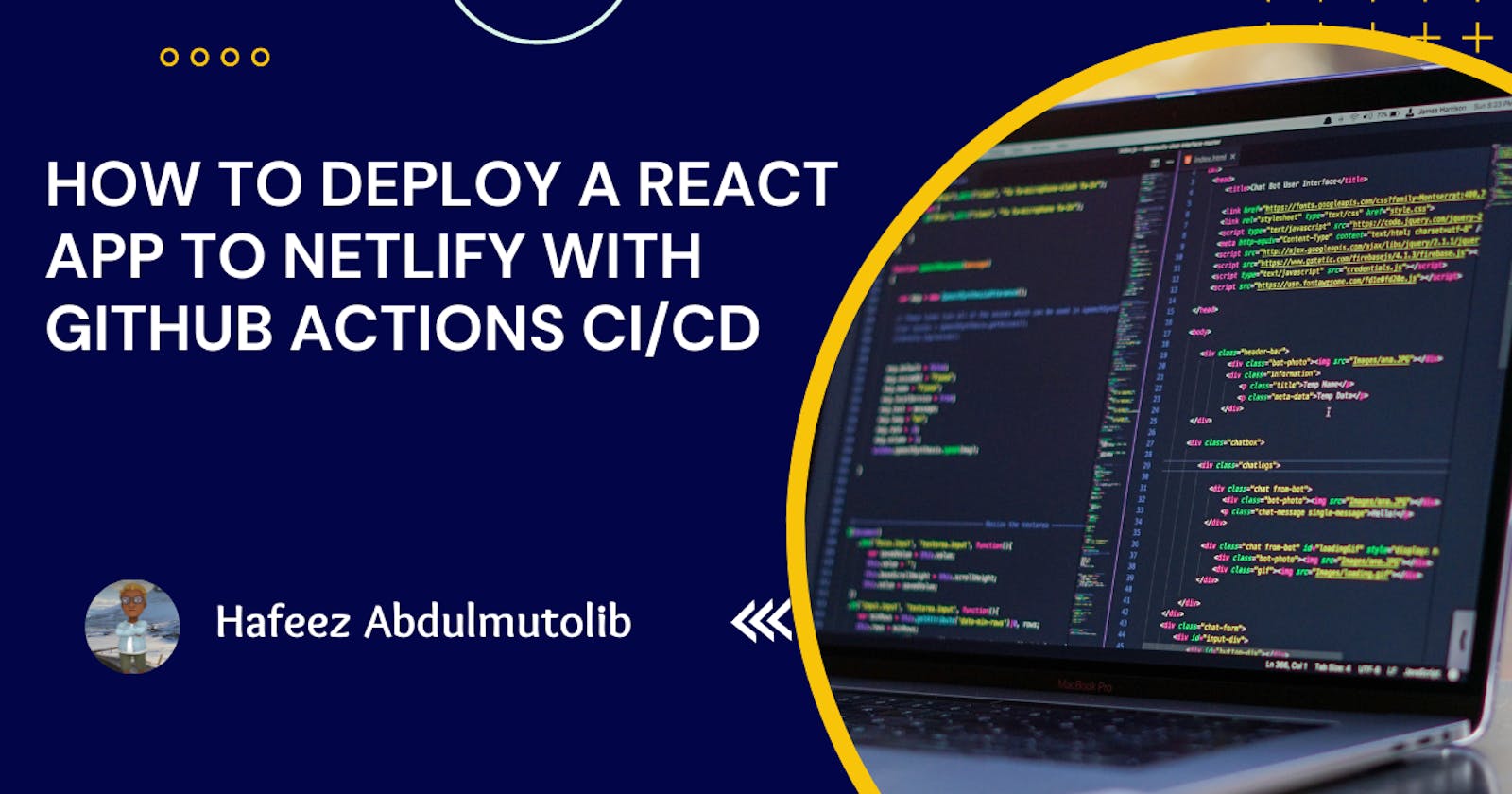 How to Deploy a React App to Netlify with GitHub Actions CI/CD