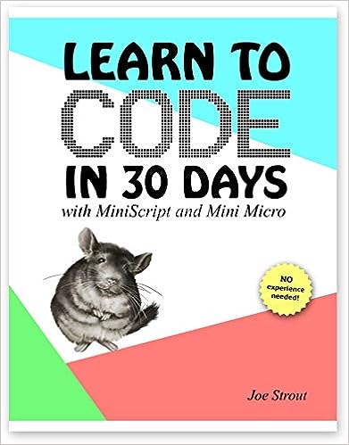 Book cover of learn to code in 30 days with a picture of a mouse on a colorful background