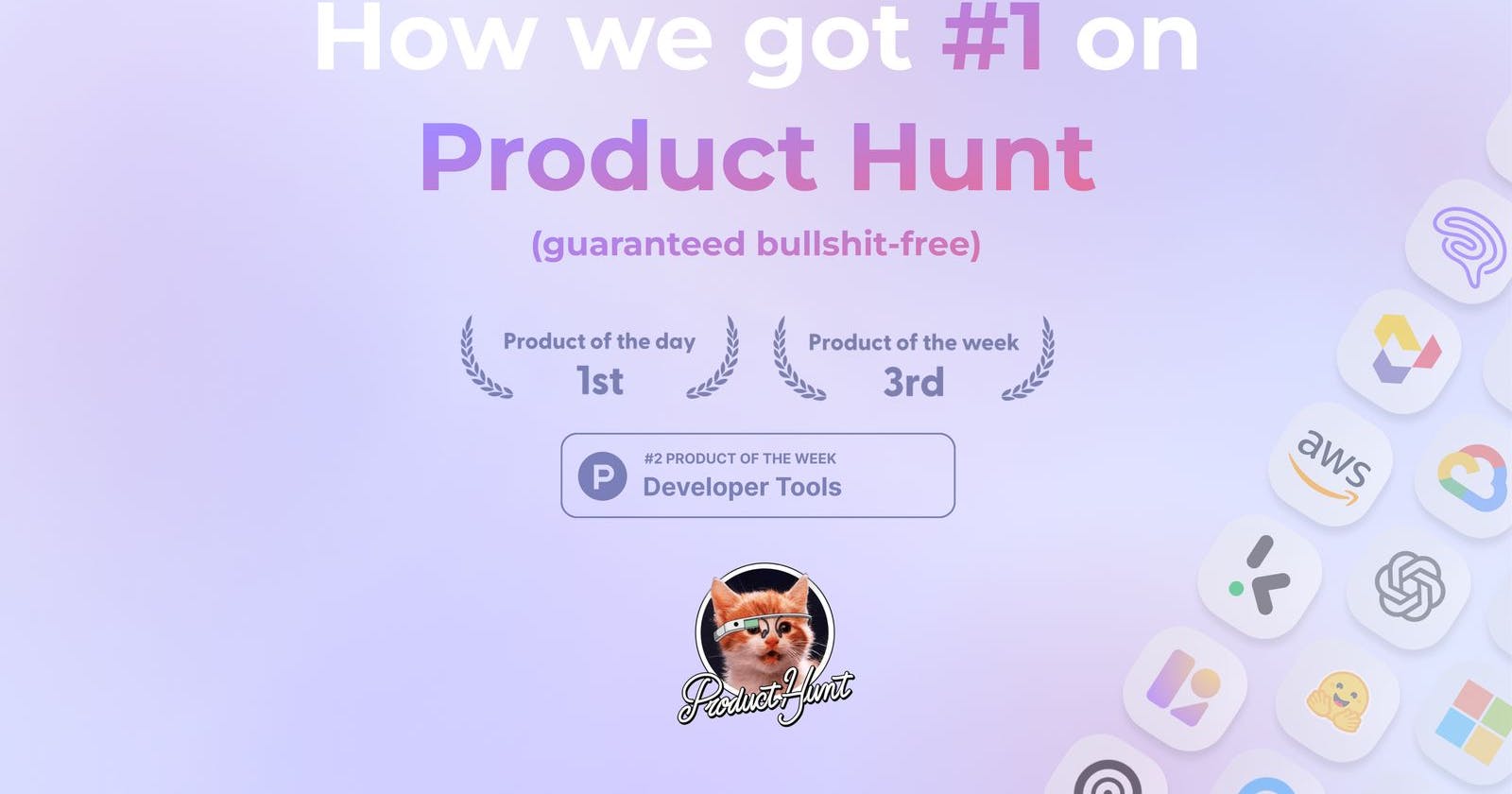 How we achieved #1 Product of the Day on Product Hunt
