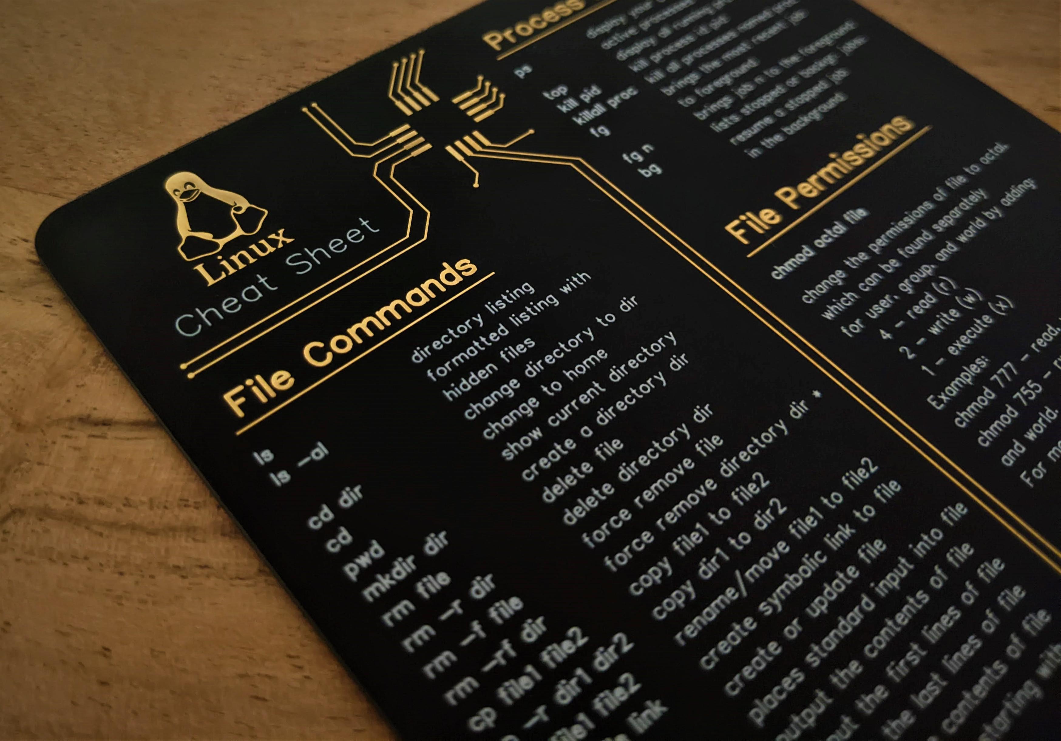 ๐ง Linux Command Line Cheat Sheet: Essential Commands ๐ง