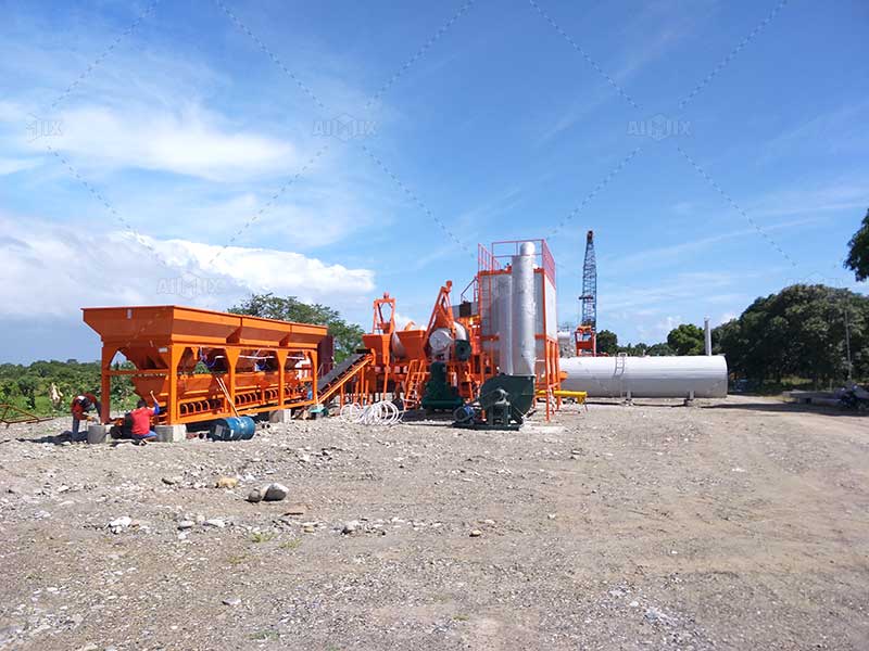 Learning About a Mobile Asphalt Mixing Plant