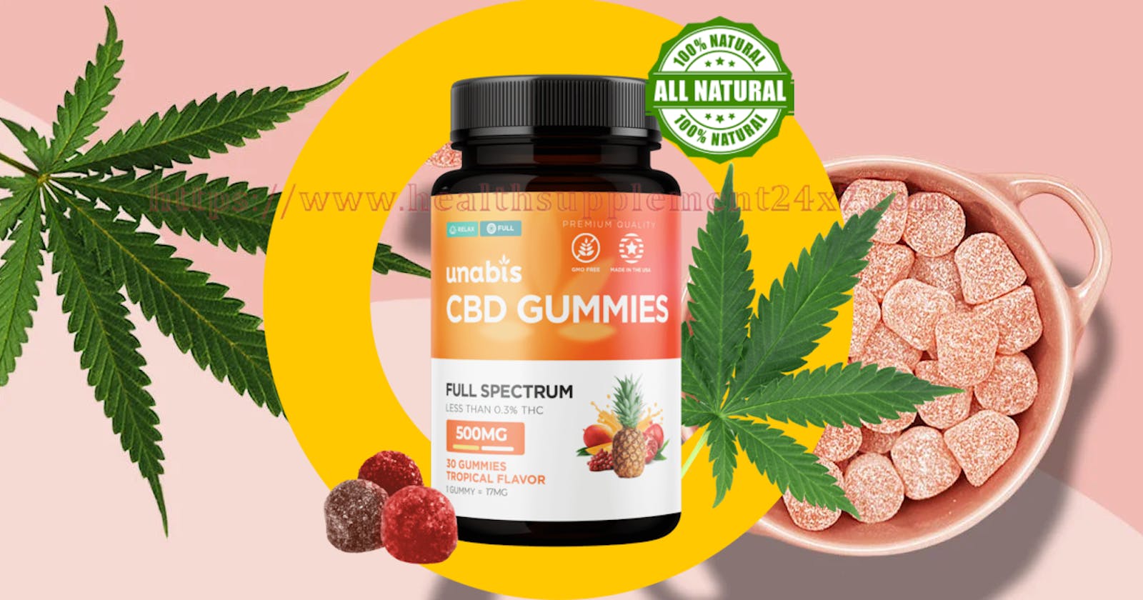 Unabis Tropical CBD Gummies {USA Labs Tested} 100% THC Free To Reduce Everyday Stress And Support Pain Relief(Spam Or Legit)