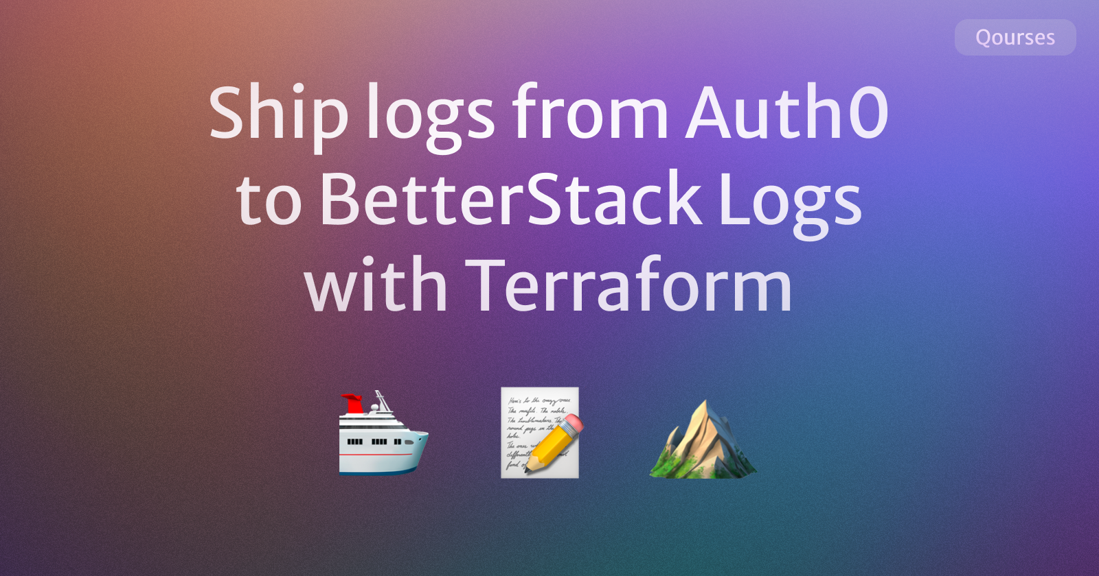 📝 Ship logs from Auth0 to BetterStack Logs with Terraform