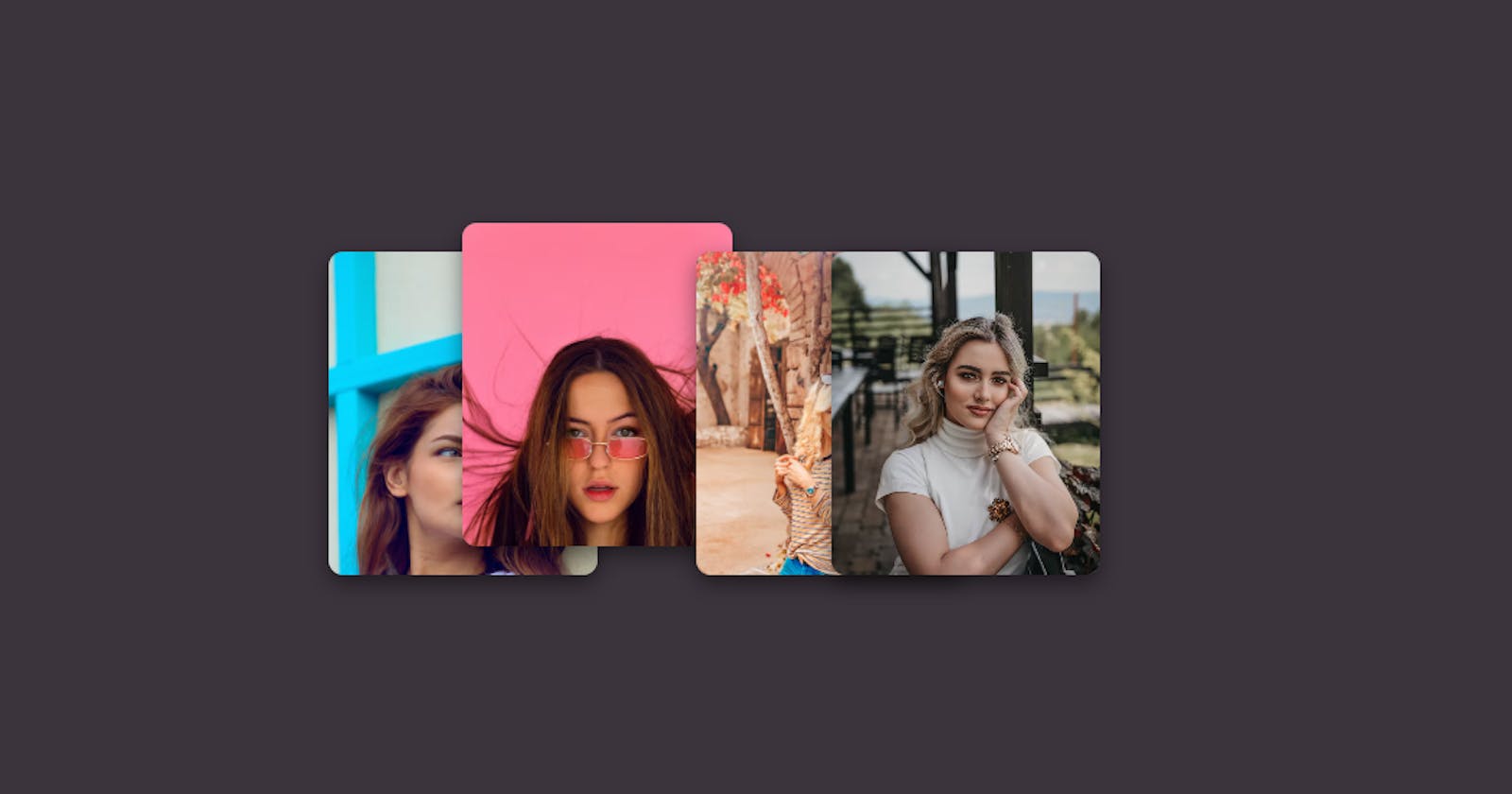 Image gallery with smooth hover effect in CSS