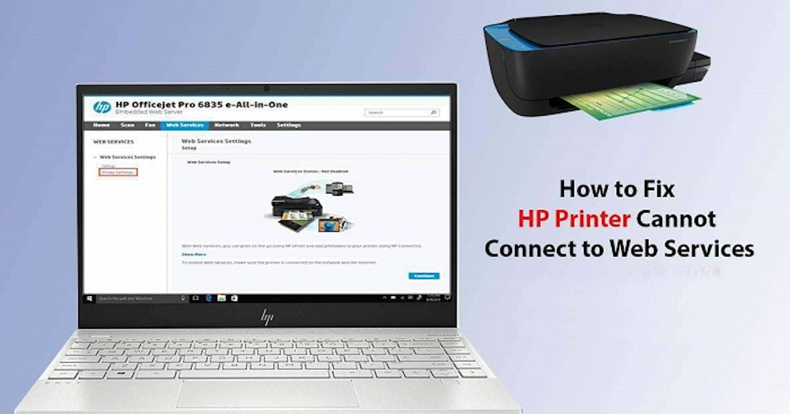 Why HP Printer Web Services Not Working Properly?