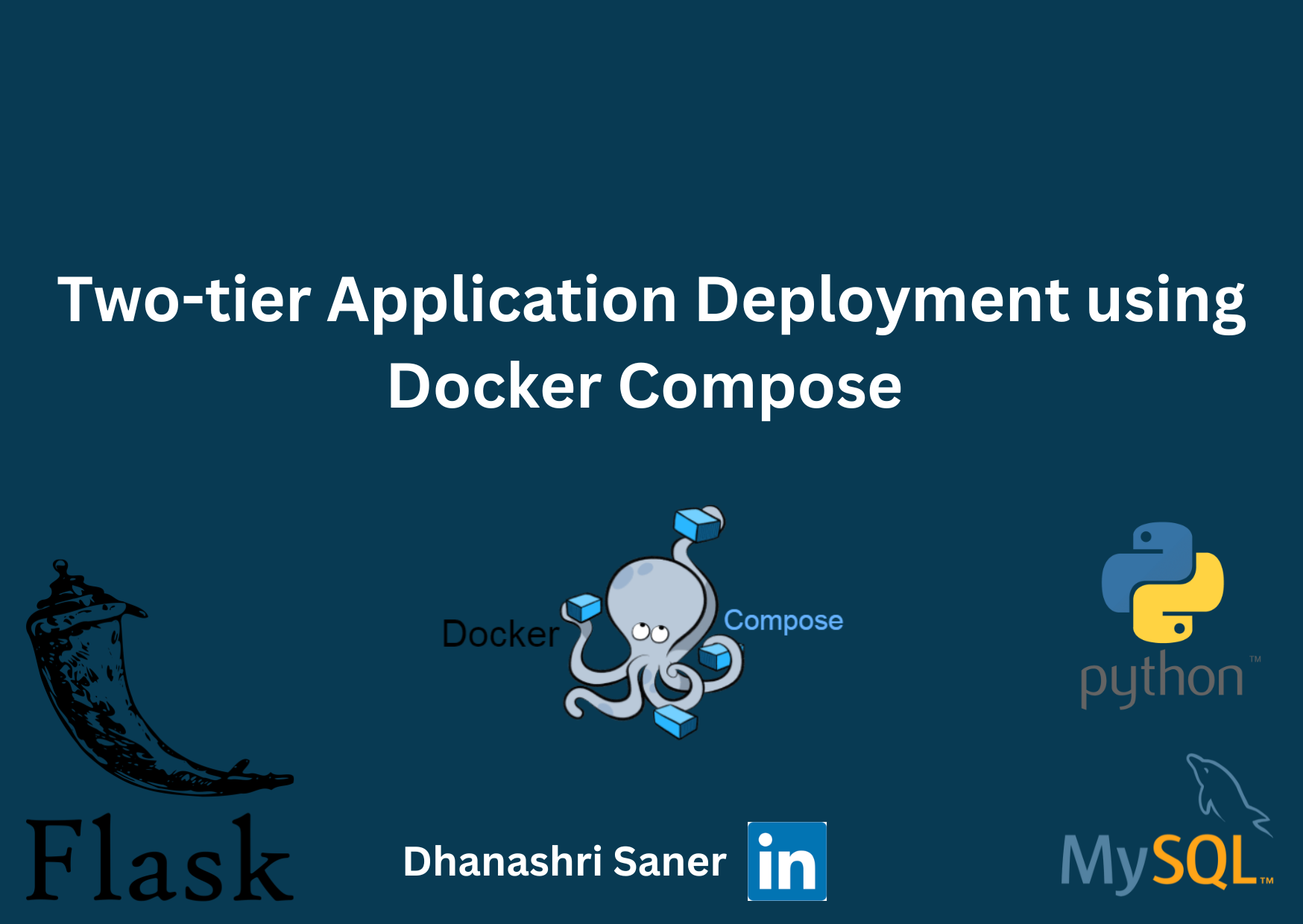 Two-tier Web Application Deployment using Docker Compose