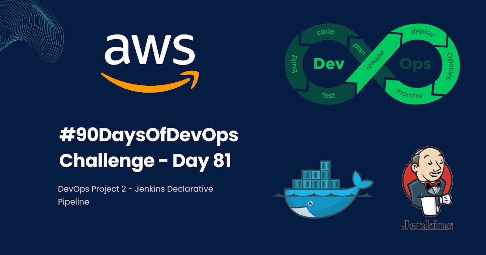 #90DaysOfDevOps Challenge - Day 81 - DevOps Project 2 - Jenkins Declarative Pipeline