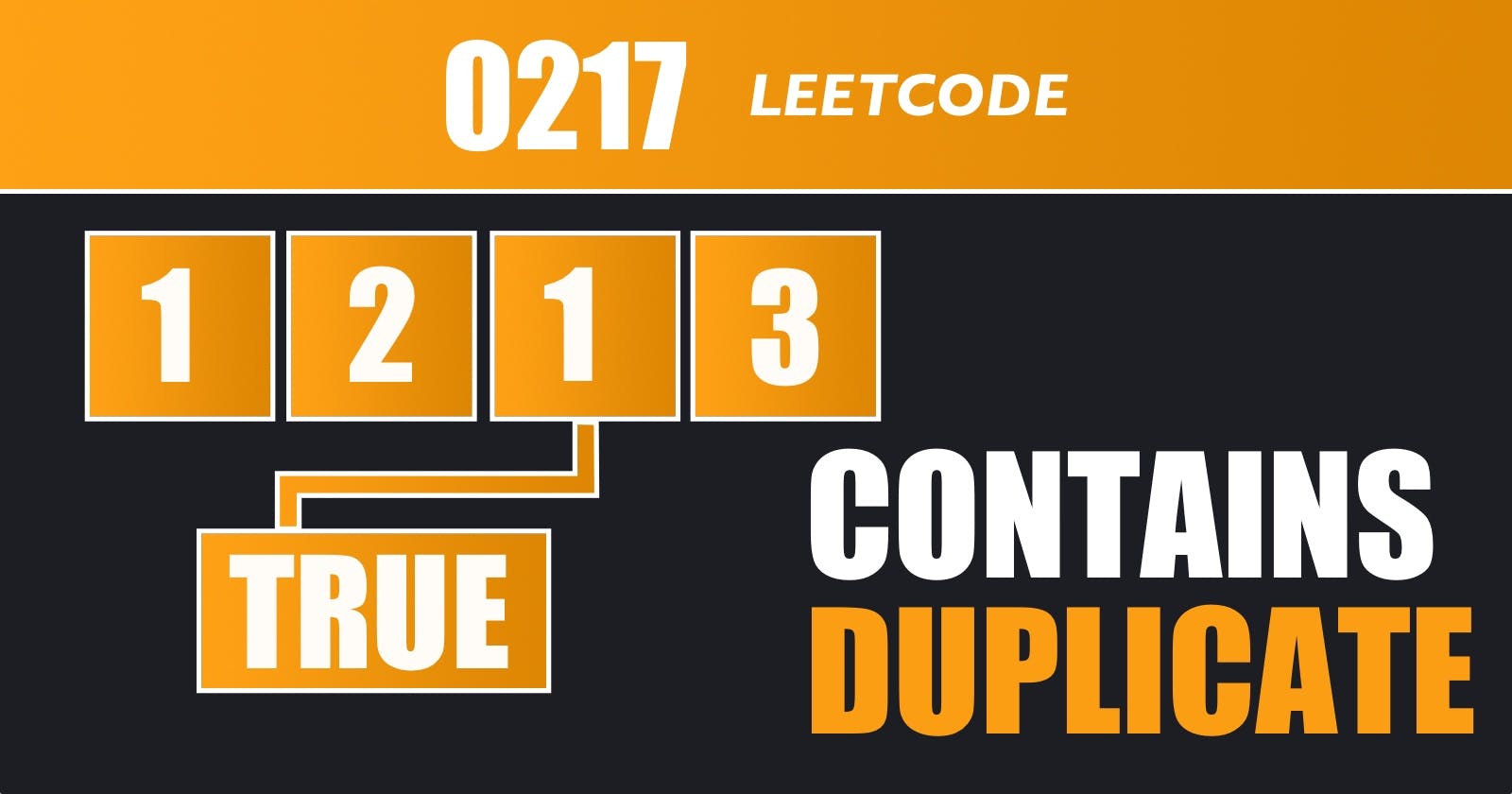 Contains Duplicate - Leetcode 217