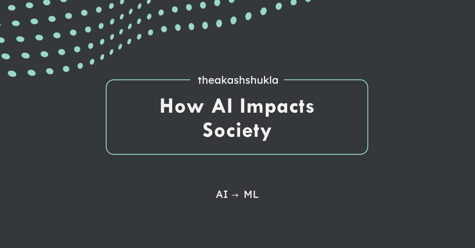 Navigating How AI Impacts Society and Shapes the Future of Work: A Short Note