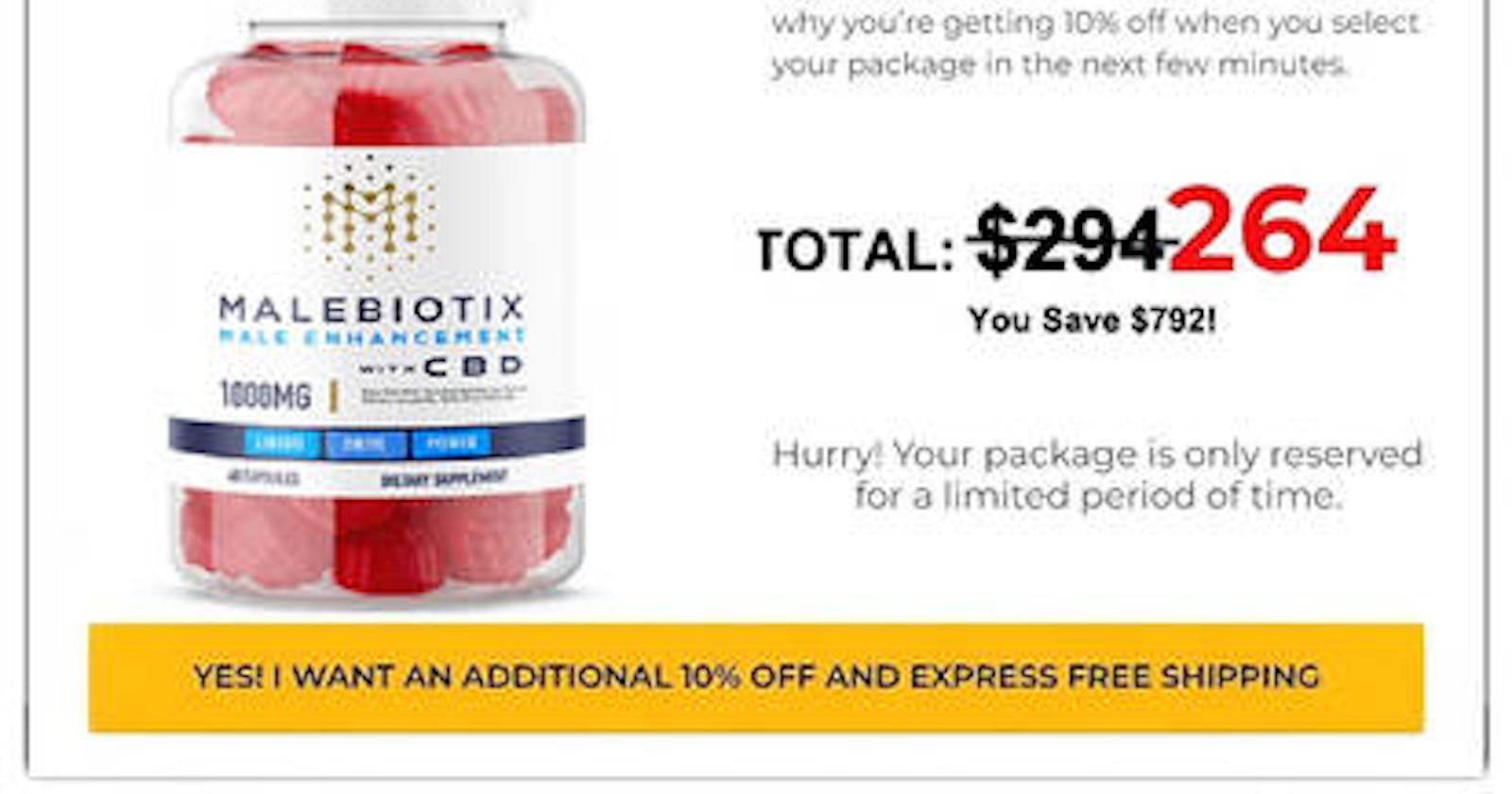 Male Biotix CBD Gummies Reviews {Where To Buy & Reddit} Male Biotix CBD Gummies Price, Side Effect & Boost Sexually