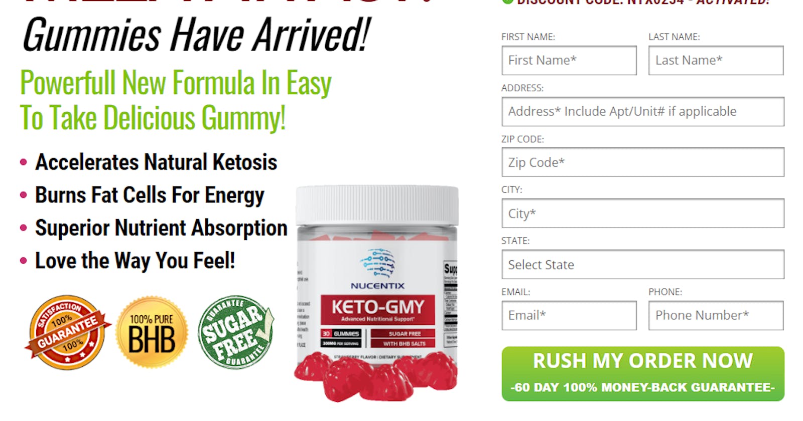 Keto GMY Gummies Review-[#usa Scientifically Proven] 100% Natural Healthy Vision Supplement!
