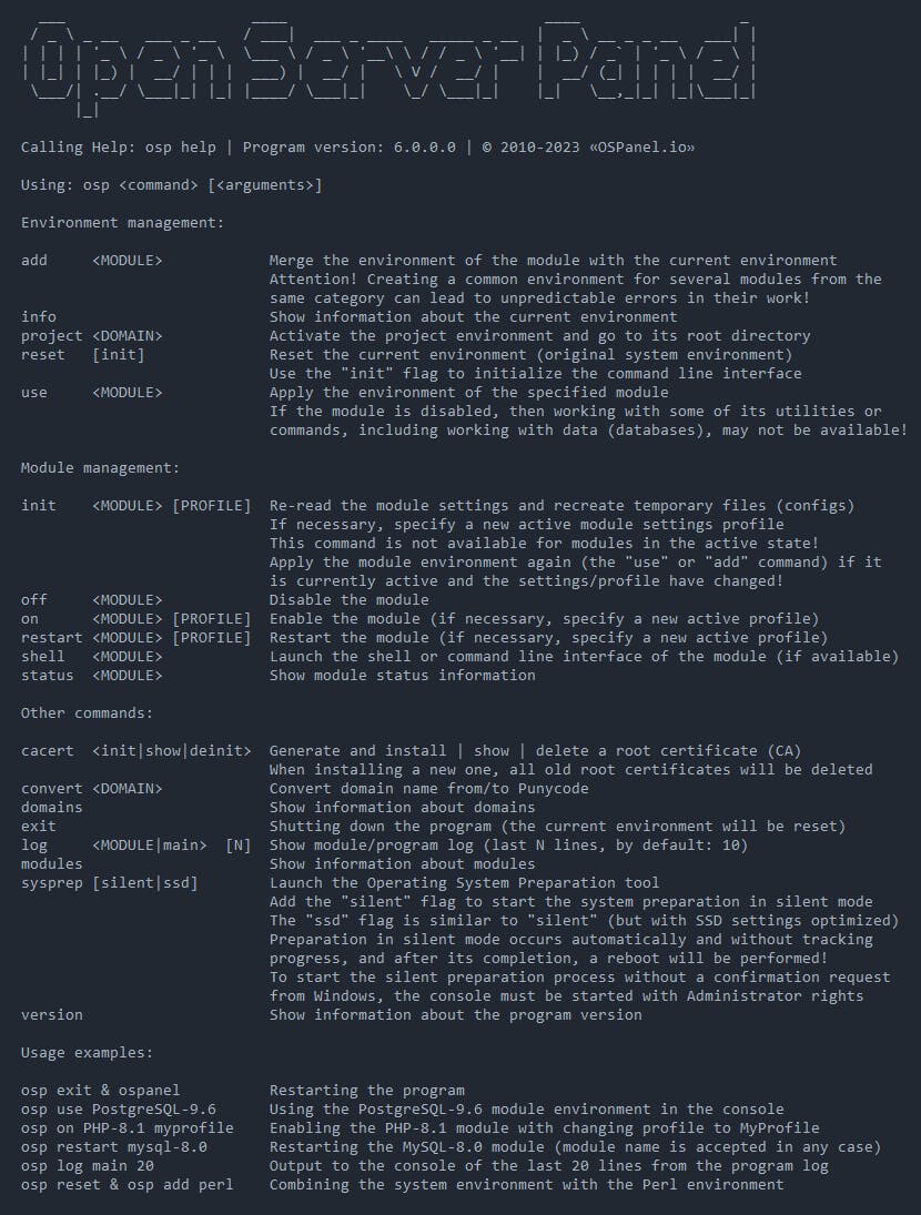 Open Server Panel 6 Beta