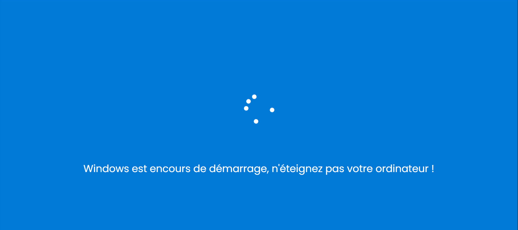 Comment créer pas à pas le pre-loader de Windows avec html et css ?