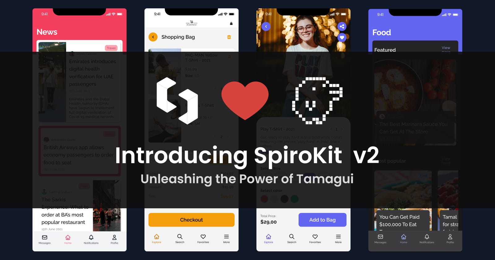 Introducing SpiroKit v2: 
Unleashing the Power of Tamagui