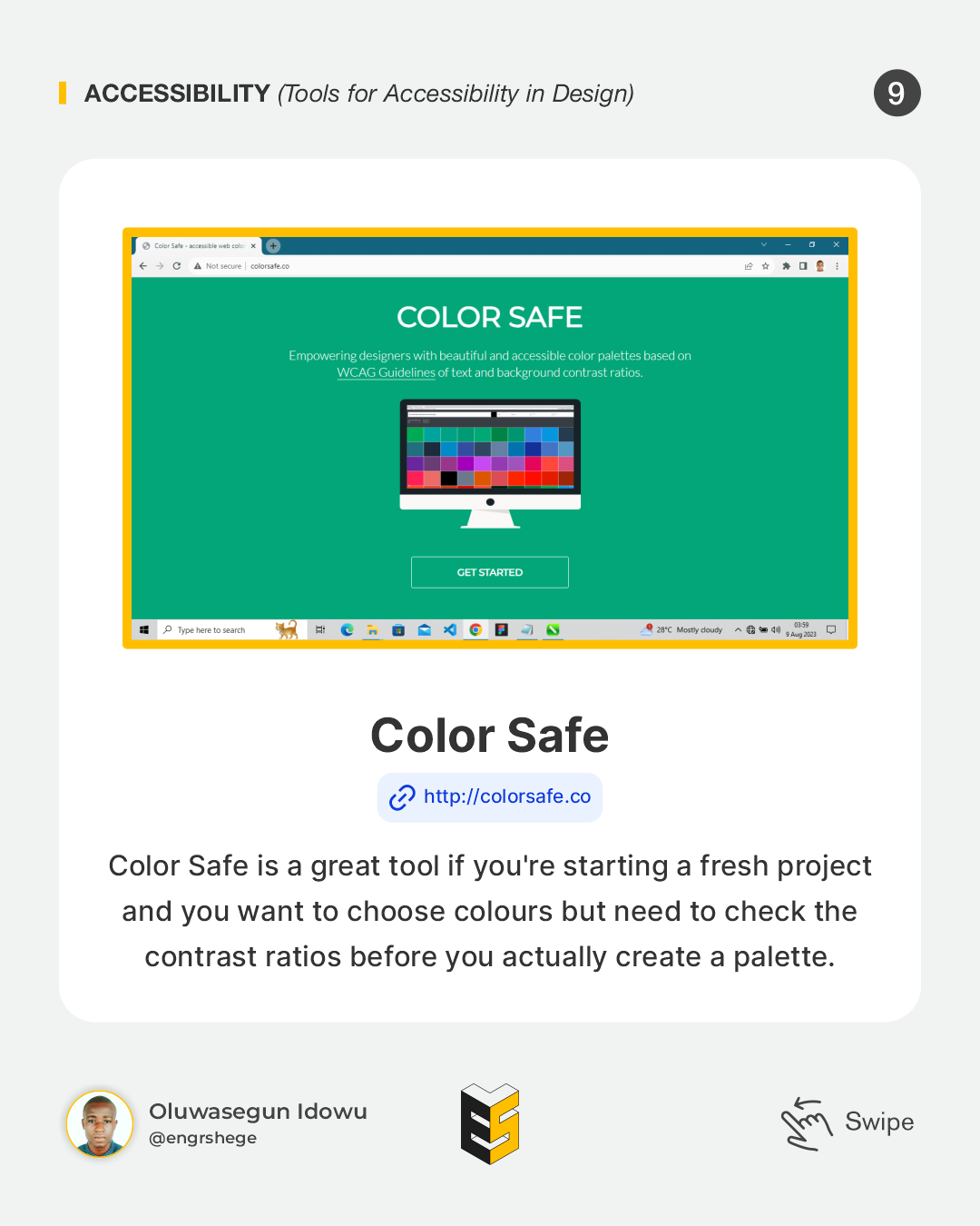 9. Tools for Accessibility in Design (Color Safe)