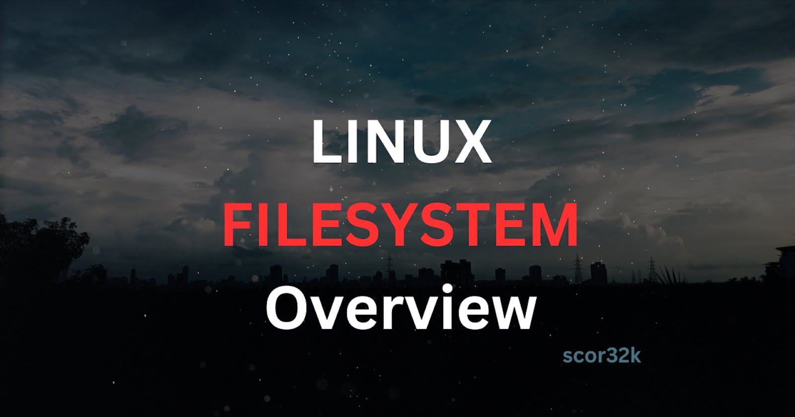 Linux file system