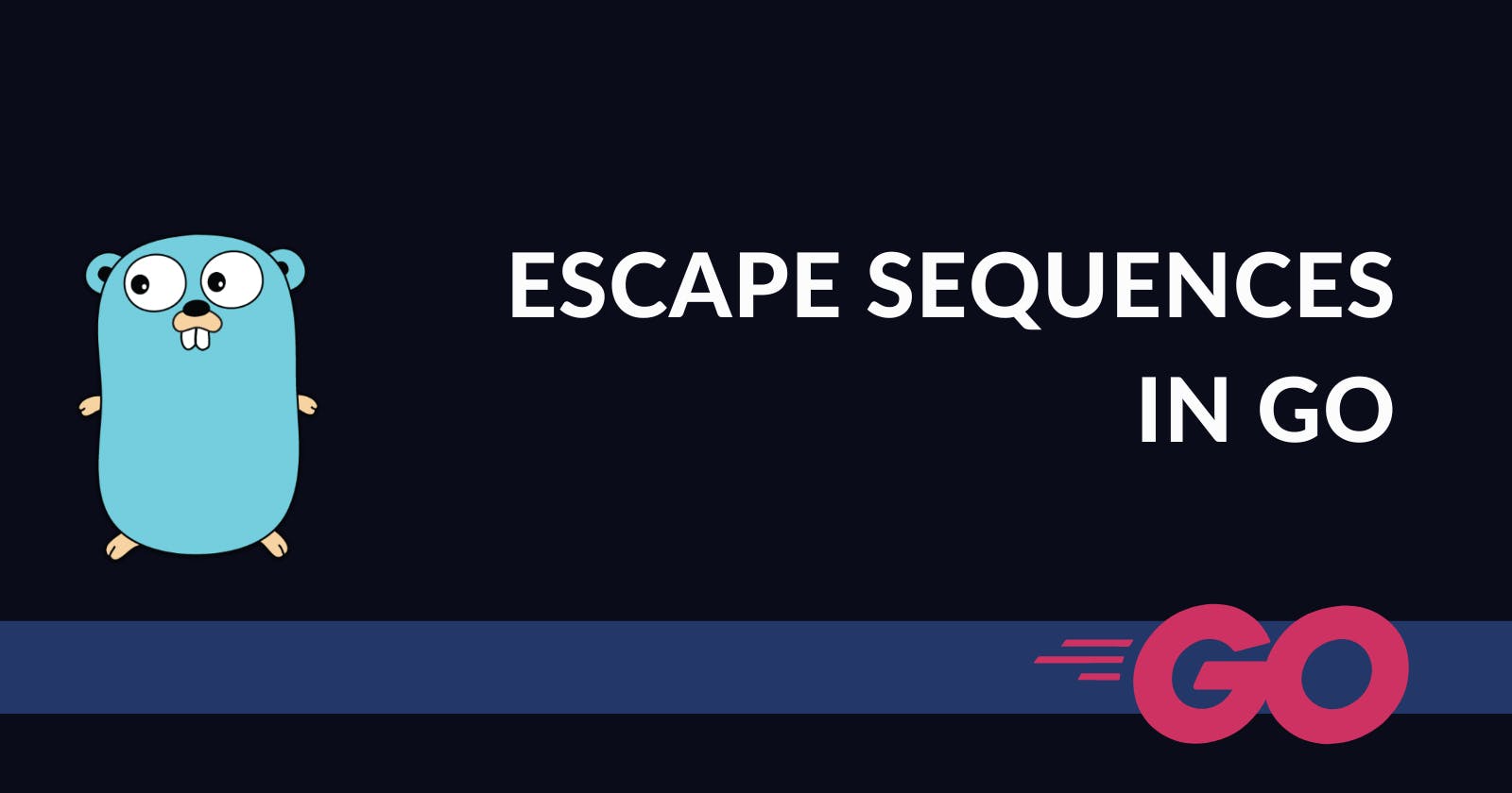 Escape Sequences in Go (Blog 5 of the Go Series)