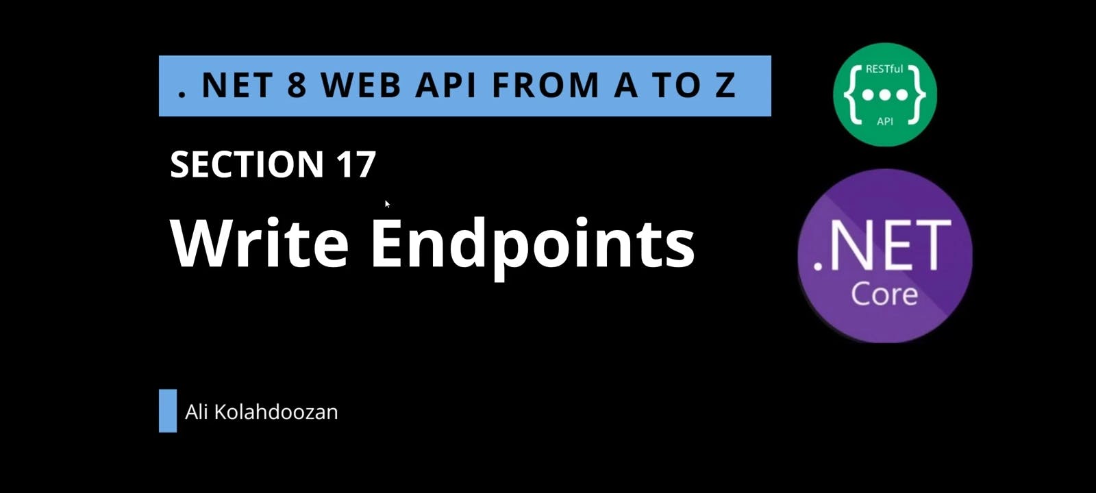 .NET 8 Web API - Write Endpoints