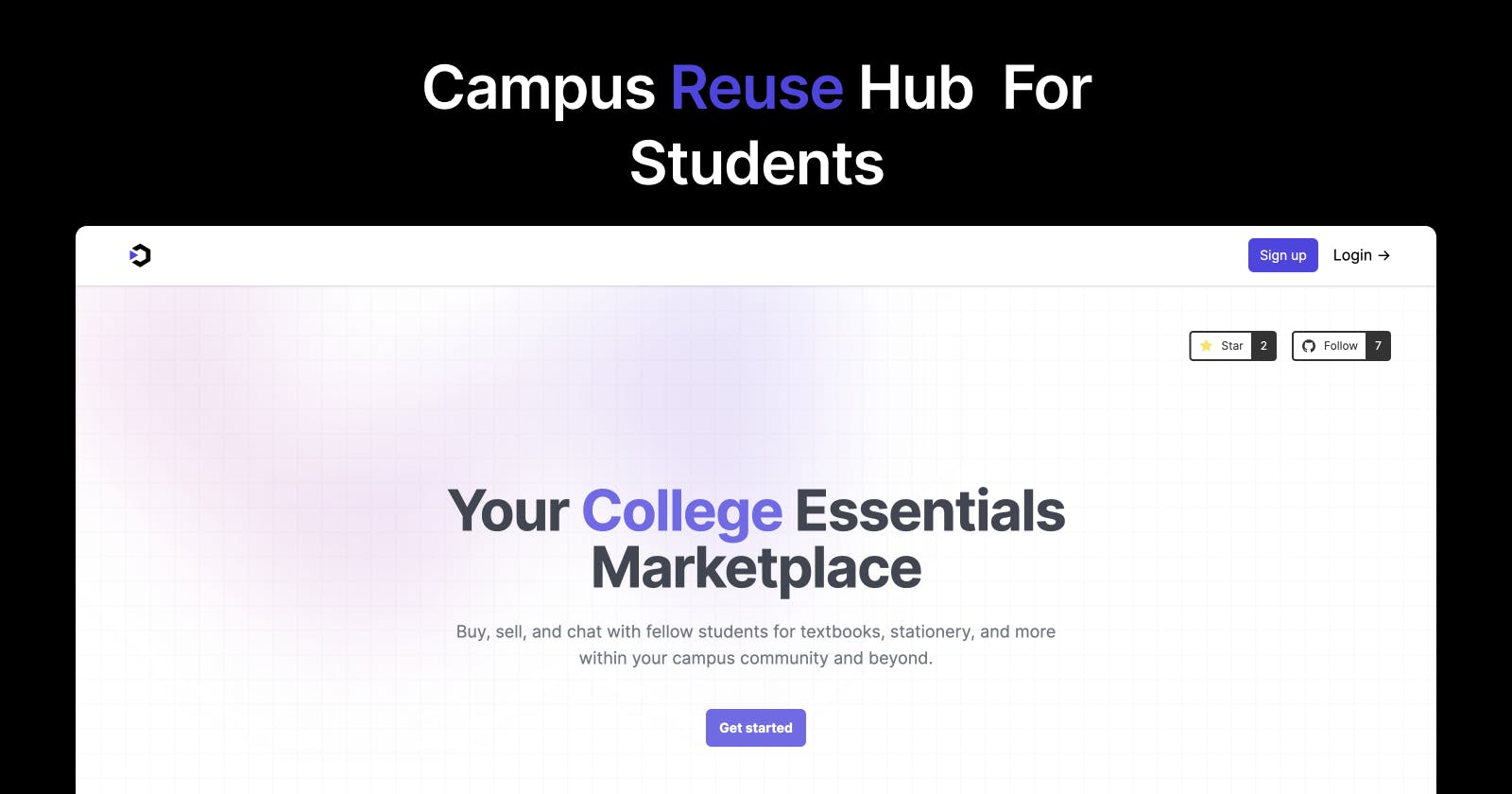 CampusReuseHub : Hack-R-Play 2.0 Hackathon Journey