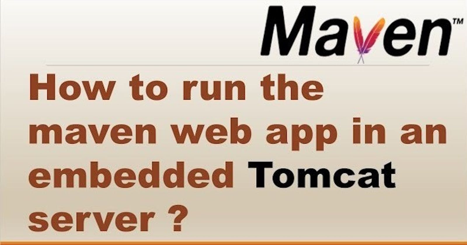 Setup Maven with Tomcat and deploy an simple application on Ubuntu 20