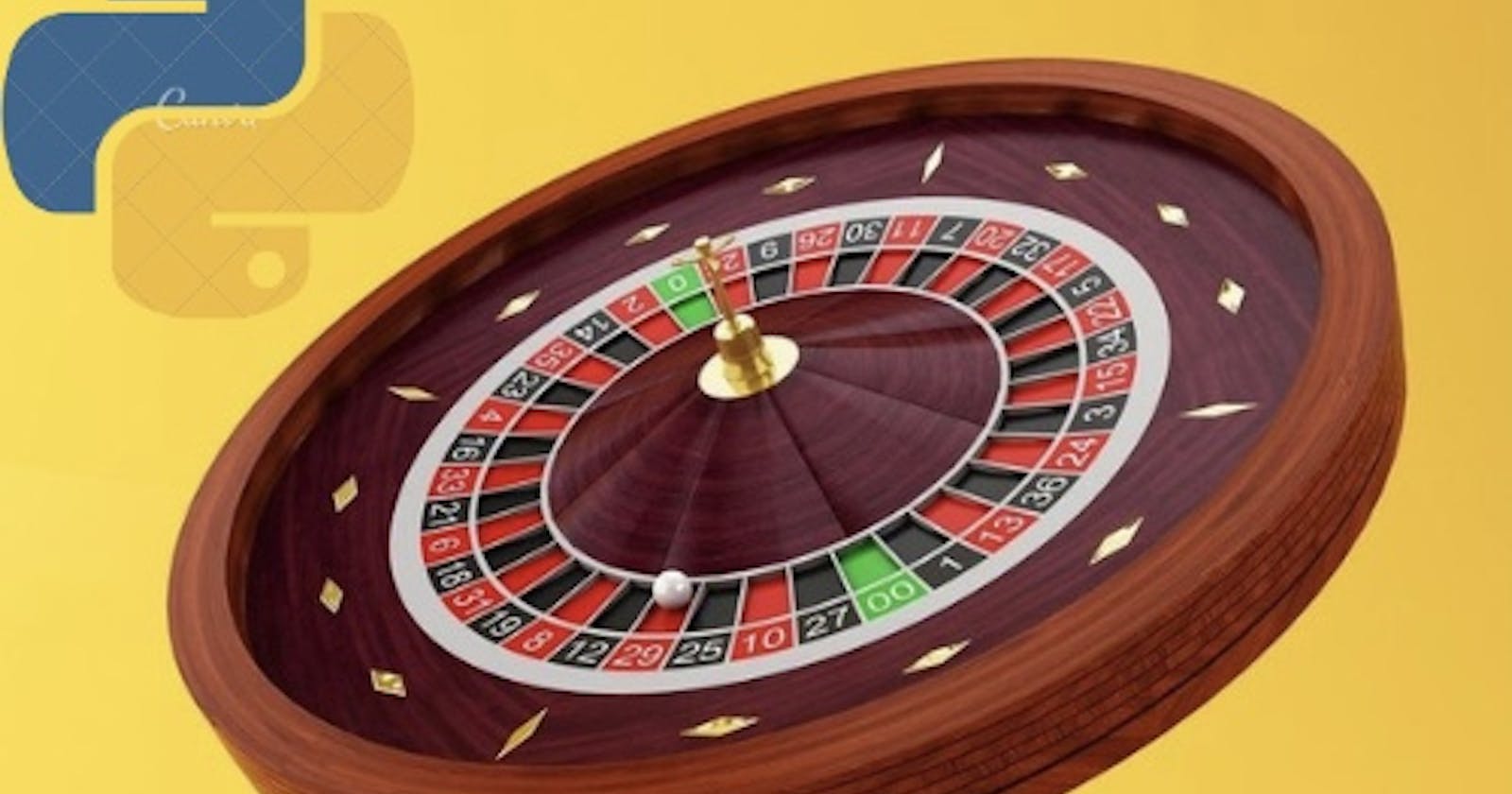 How to code a roulette payout simulation using Python