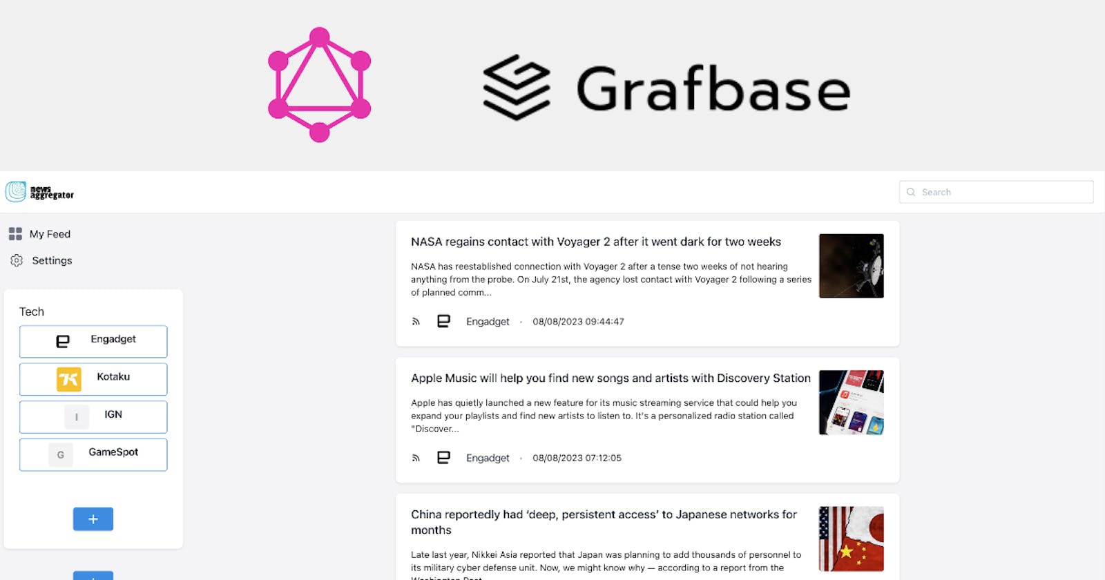 Building a Full Stack AI-Powered  News Aggregator with Grafbase, NestJS, and Next.js